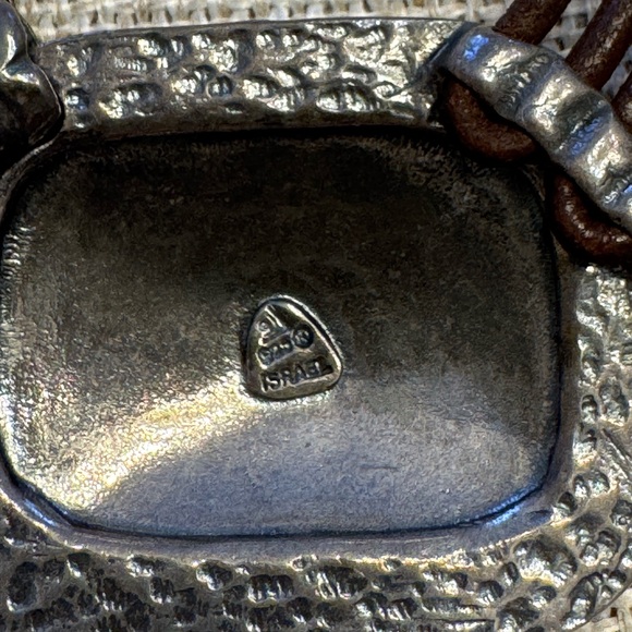 Silpada Sterling Silver Hammered Pendant Necklace - Picture 5 of 5